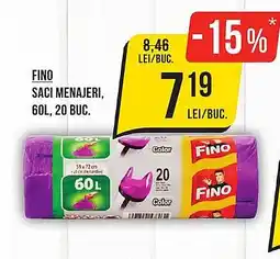 Mega Image FINO Saci menajeri Ofertă