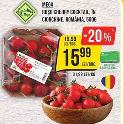 Mega Image MEGA Rosii cherry cocktail Ofertă