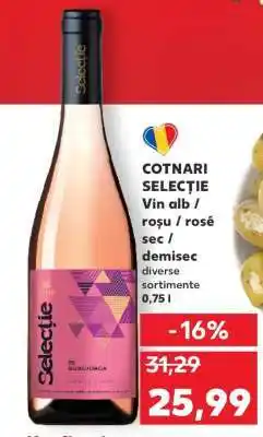 Kaufland COTNARI SELECTIE Ofertă