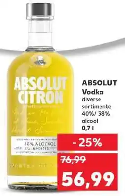Kaufland ABSOLUT Vodka Ofertă