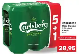 Kaufland CARLSBERG Bere blondă Ofertă