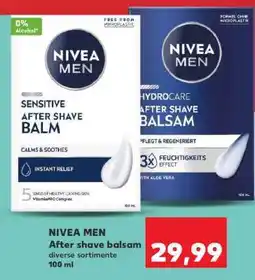 Kaufland NIVEA MEN After shave balsam Ofertă