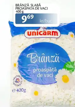 Unicarm Brânză slabă proaspata de vaci Ofertă