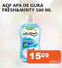 Unicarm Aqf apa de gura fresh&minty Ofertă