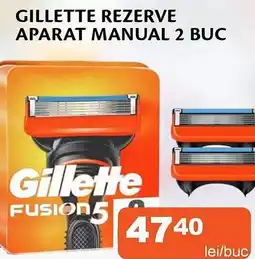 Unicarm Gillette rezerve aparat manual 2 buc Ofertă