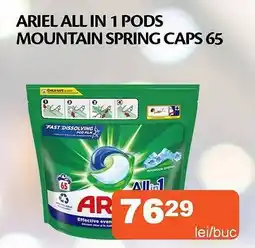 Unicarm Ariel all in 1 pods mountain spring caps 65 Ofertă