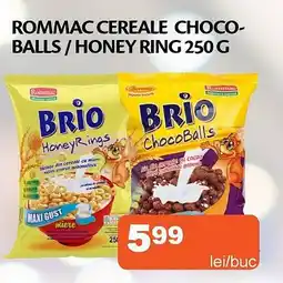Unicarm Rommac cereale choco- balls/honey ring Ofertă