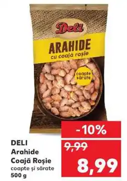 Kaufland DELI Arahide Coajă Roșie Ofertă