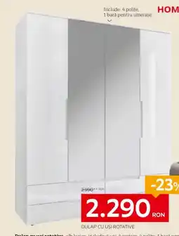XXXLutz Dulap cu uşi rotative Ofertă