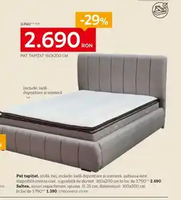 XXXLutz Pat tapițat Ofertă
