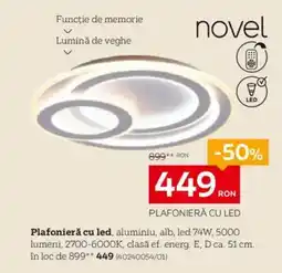 XXXLutz Plafonieră cu led Ofertă