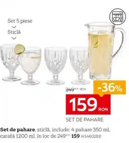 XXXLutz Set de pahare Ofertă