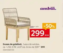 XXXLutz Scaun de grădină Ofertă