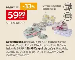 XXXLutz Set espresso Ofertă