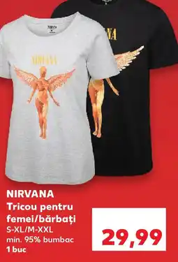Kaufland NIRVANA Tricou pentru femei/bărbați Ofertă