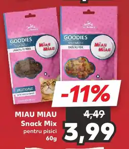 Kaufland MIAU MIAU Snack Mix Ofertă
