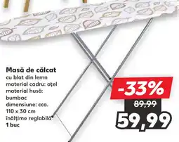 Kaufland Masă de călcat Ofertă