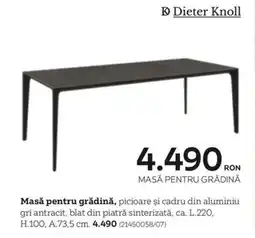 XXXLutz Masă pentru grădină Ofertă
