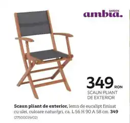 XXXLutz Scaun pliant de exterior Ofertă