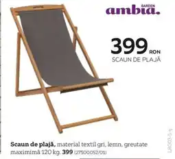 XXXLutz Scaun de plajă Ofertă