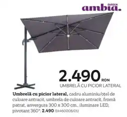 XXXLutz Umbrelă cu picior lateral Ofertă