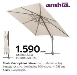 XXXLutz Umbrelă cu picior lateral Ofertă