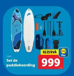 Lidl Set de paddleboarding Ofertă