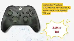 Media Galaxy Controller Wireless MICROSOFT Xbox Series X, Nocturnal Vapor Special Edition Ofertă