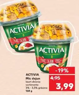 Kaufland ACTIVIA Mic dejun Ofertă