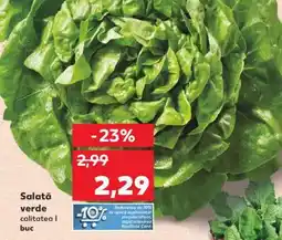 Kaufland Salată verde Ofertă