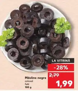 Kaufland Măsline negre Ofertă