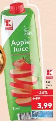 Kaufland Apple Juice Ofertă