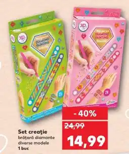 Kaufland Set creație brățară diamante Ofertă