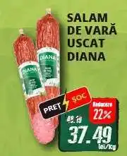 Diana Supermarket SALAM DE VARĂ USCAT DIANA Ofertă