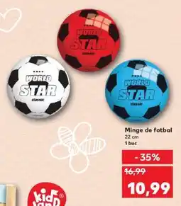 Kaufland Minge de fotbal Ofertă