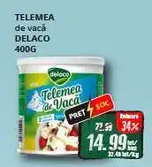 Diana Supermarket TELEMEA de vacă DELACO 400G Ofertă