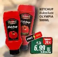 Diana Supermarket KETCHUP dulce/iute OLYMPIA 500ML Ofertă