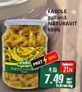 Diana Supermarket FASOLE galbenă NATURAVIT 680G Ofertă