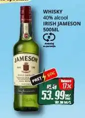 Diana Supermarket WHISKY IRISH JAMESON 500ML Ofertă