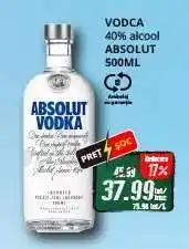 Diana Supermarket VODCA 40% alcool ABSOLUT 500ML Ofertă