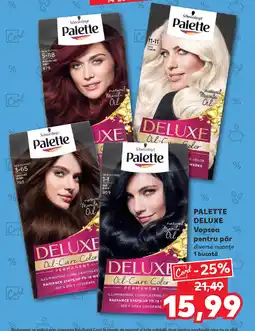 Kaufland Palette Deluxe Vopsea pentru păr Ofertă