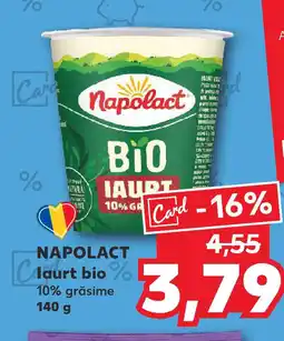 Kaufland NAPOLACT Iaurt bio Ofertă