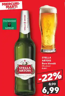 Kaufland STELLA ARTOIS Bere blondă Ofertă