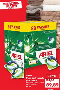 Kaufland ARIEL Detergent capsule pentru rufe Ofertă