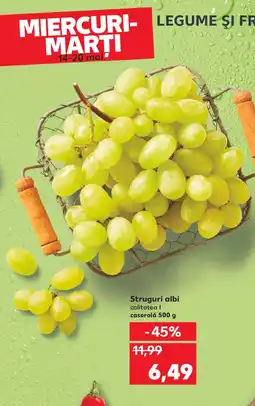 Kaufland Struguri albi Ofertă