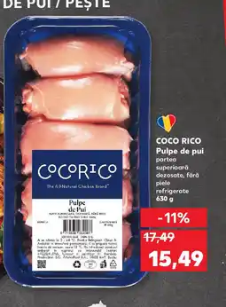Kaufland COCO RICO Pulpe de pui Ofertă