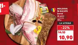 Kaufland MOLDOVA ÎN BUCATE Şuncă de porc Ofertă