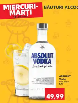 Kaufland ABSOLUT Vodka Ofertă