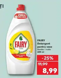 Kaufland FAIRY Detergent pentru vase Ofertă