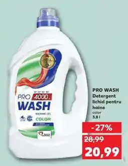 Kaufland PRO WASH Detergent lichid pentru haine Ofertă